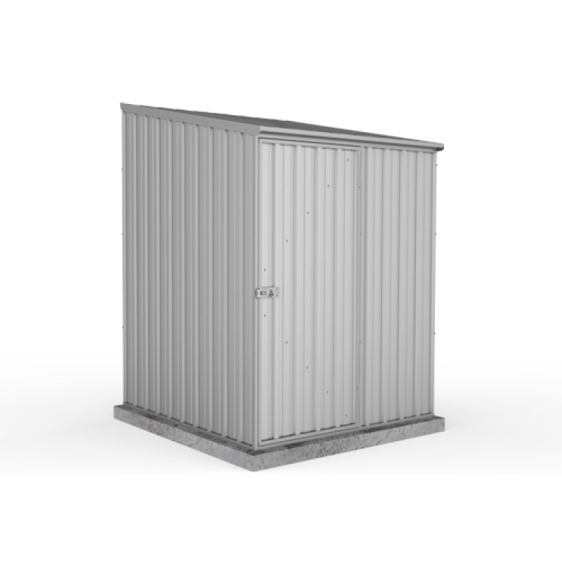 Absco Zinc Skillion Garden Shed 1.52m x 1.52m x 2.08m ...