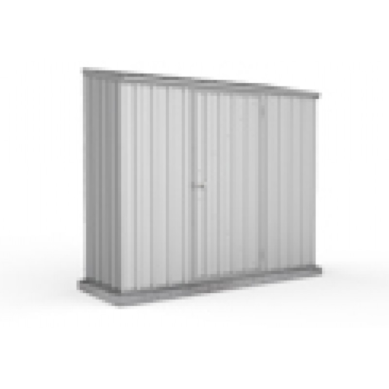 Absco Zinc Skillion Garden Shed 2.26m x 0.78m x 1.95m ...