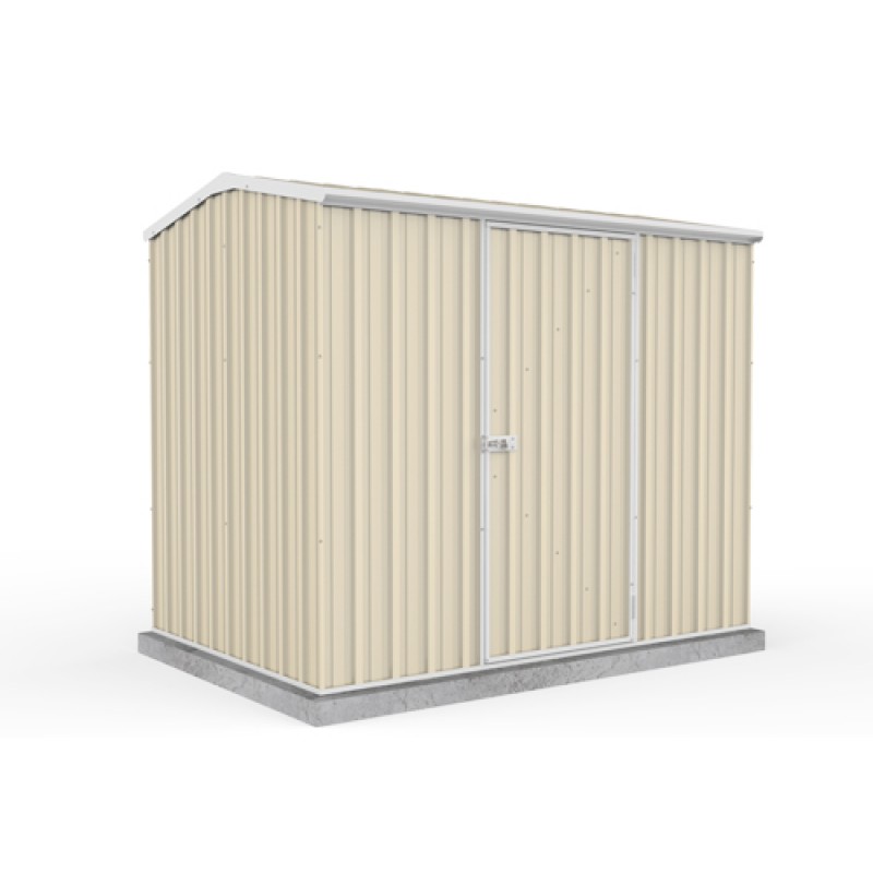 Absco Colrobond Gable Garden Shed Medium Garden Sheds 2.26m x 1.52m x 