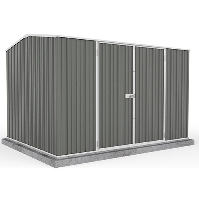 Absco Colorbond Double Door Gable Garden Shed 3.00m x 2 