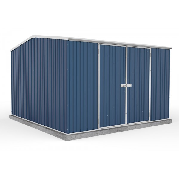 Absco Colorbond Gable Garden Shed Large Garden Shed   s 3.00m x 3.00m x 2 