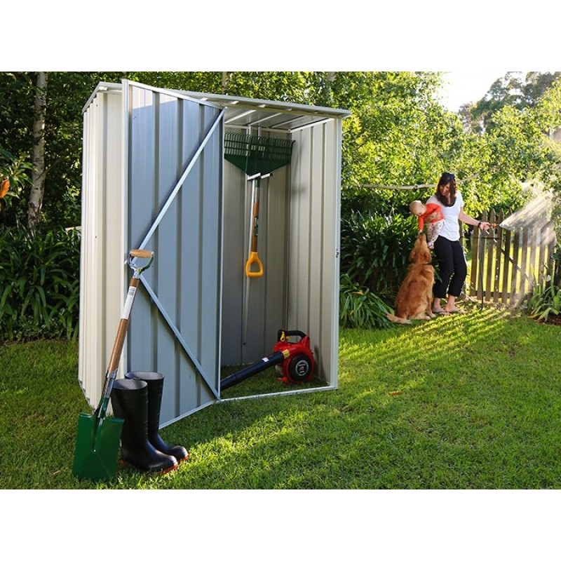 Easyshed Flat Roof Garden Shed 1 52m X 0 78mx 82m Ef S1508 Atlas Easyshed Flat Roof Garden Shed Small Sheds 1 52m X 0 78m 82m Ef