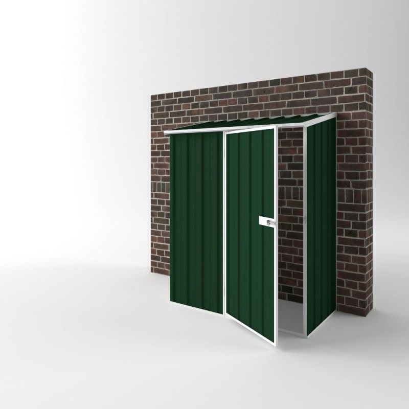 Easyshed Off The Wall Garden Shed 1 50m X 0 75m 95m Ew S1508 Easyshed Off The Wall Garden Shed Small Sheds 1 50m X 0 75m 95m Ews1508