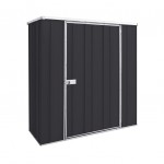 Spanbilt Yardsaver Yardstore Slimline F52-S Colour 1.76m x 0.72m x 1.80m Flat Roof Garden Shed Small Garden Sheds