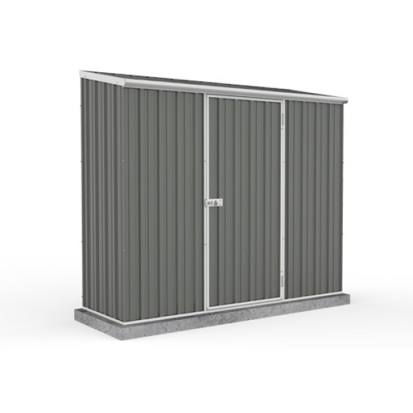 Absco Colorbond Skillion Garden Shed Medium Garden Sheds Single Door  2.26m x 0.78m x 1.95m 23081SK