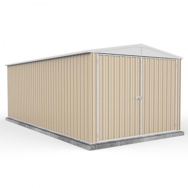 Absco Colorbond Double Door Gable Garden Shed Large Garden Sheds 3.00m x 4.48m x 2.30m 3045HK