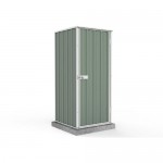 Absco Skillion Garden Shed Small Garden Sheds Colorbond 0.78m  x 0.78m x 1.80m 08081FK 