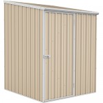 Absco Colorbond Skillion Garden Shed Small Garden Sheds 1.52m x 1.52m x 2.08m 15151SK 