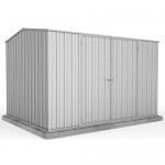 Absco 30232GK 3.00m x 2.26m x 2.00m Gable Garden Shed Large Garden Sheds Colorbond Double Door