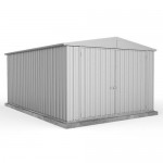 Absco 3045UTK 3.00m x 4.48m x 2.06m Gable Garden Shed Large Garden Sheds Utility Shed Double Door Colorbond