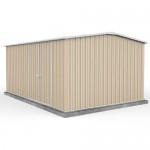 Absco 45302WK 4.48m x 3.00m x 2.06m Gable Workshop Shed Extra Large Garden Sheds Colorbond