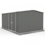 Absco 45302WK 4.48m x 3.00m x 2.06m Gable Workshop Shed Extra Large Garden Sheds Colorbond