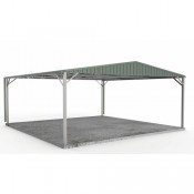 Double Gable Roof Carport (0)