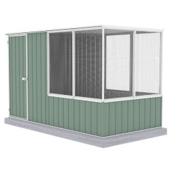 Absco Flat Roof Aviary Flat Roof 1.52m x 2.96m x 1.80m 15301FKFD