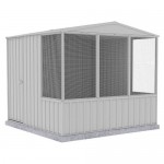 Absco Flat Roof Aviary Gable Roof 2.26m x 2.22m x 2.00m 23231GKFD