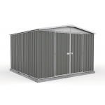 Absco Colorbond Double Door Gable Garden Shed Large Garden Sheds 3.00m x 2.92m x 2.06m 30292RK 