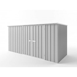 EasyShed Flat Roof Garden Shed Large Garden Sheds 3.75m x 1.50m x 1.82m EF-D3815 