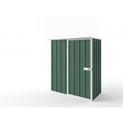 EasyShed Bespoke Flat Roof Garden Shed Small Garden Sheds 1.52m x 0.78m x 1.82m EF-S1508-Bespoke