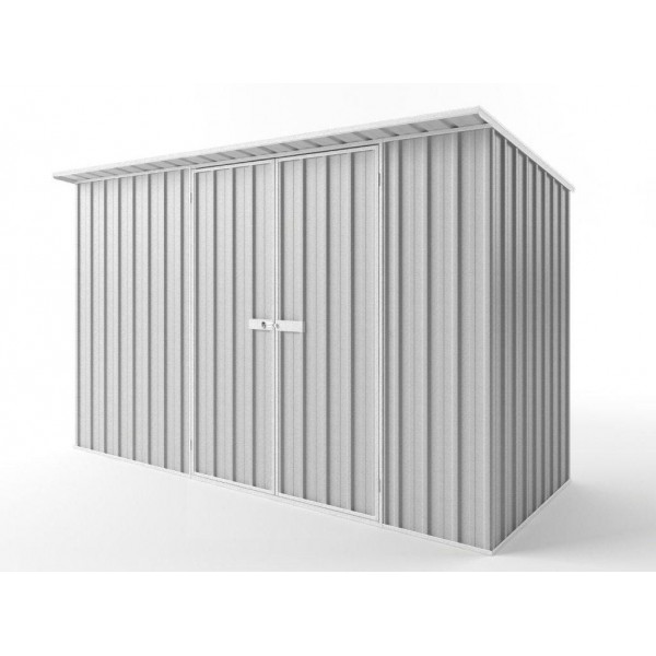 EasyShed Skilion Roof Garden Shed Large Garden Sheds 3.75m x 1.50m x 2.10m ES-D3815 