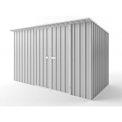 EasyShed Skillion Roof Garden Shed Large Garden Sheds 3.75m x 1.90m x 2.10m ES-D3819 