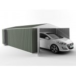 EasyShed Colour Garage Shed Single Garages 7.50m x 3.00m x 2.40m ETGAR-7530 