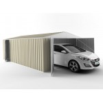 EasyShed Colour Garage Shed Single Garages 6.00m x 3.75m x 2.48m ETGAR-6038 