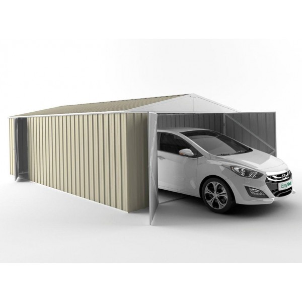 EasyShed Colour Garage Shed Single Garages 7.50m x 3.00m x 2.40m ETGAR-7530 