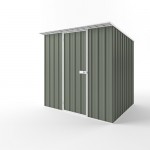 EasyShed Colour Skillion Roof Garden Shed Medium Garden Sheds 2.25m x 1.90m x 2.10m ES-S2319 