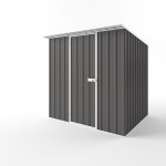 EasyShed Colour Skillion Roof Garden Shed Medium Garden Sheds 2.25m x 1.90m x 2.10m ES-S2319 