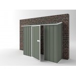 EasyShed Colour Off The Wall Garden Shed Medium Garden Sheds 2.25m x 0.78m x 1.95m EWS2308 