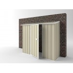 EasyShed Colour Off The Wall Garden Shed Medium Garden Sheds 2.25m x 0.78m x 1.95m EWS2308 