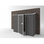 EasyShed Colour Off The Wall Garden Shed Medium Garden Sheds 2.25m x 0.78m x 1.95m EWS2308 