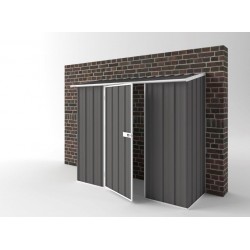 EasyShed Colour Off The Wall Garden Shed Medium Garden Sheds 2.25m x 0.78m x 1.95m EWS2308 