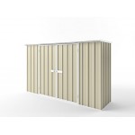 EasyShed Flat Roof Garden Shed Large Garden Sheds 3.00m x 0.78m x 1.82m EF-D3008