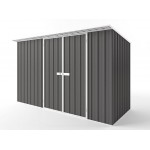 EasyShed Skillion Roof Garden Shed Large Garden Sheds 3.75m x 1.90m x 2.10m ES-D3819 