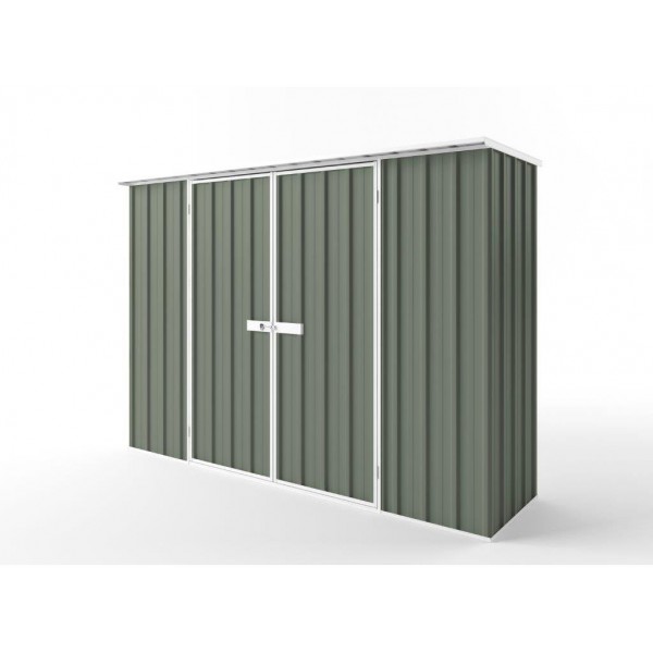 EasyShed Flat Roof Garden Shed Large Garden Sheds 3.00m x 0.78m x 2.12m ETF-D3008