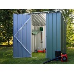 EasyShed Skillion Roof Garden Shed Medium Garden Sheds 2.25m x 1.50m x 2.10m ES-S2315 