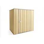 Spanbilt Yardsaver F54-S Spacemaker Colour 1.76m x 1.41m x 1.80m Flat Roof Garden Shed Small Garden Sheds 
