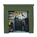 Spanbilt Smartlocker Lockaway 800 Colorbond 2.40m x 0.80m x 2.315m Medium Garden Sheds