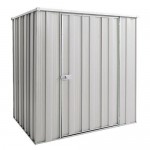 Spanbilt Yardstore F54-S 1.76m x 1.41m x 1.80m Flat Roof Garden Shed Small Garden Sheds 