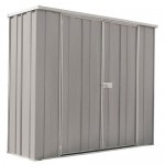 Spanbilt Yardstore F62-D Colour 2.10m x 0.72m x 1.80m Flat Roof Garden Shed Medium Garden Sheds 