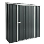 Spanbilt Yardstore S52-S Colour 1.76m x 0.72m x 1.97m Skillion Roof Garden Shed Small Garden Sheds 