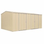 Spanbilt Eco Plus Workshop 1510 Colour 4.53m x 2.80m x 2.08m Gable Roof Workshop Shed Extra Large Garden Sheds