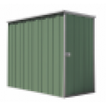 Spanbilt Yardsaver Yardstore Slimline F26-S 2.10m x 0.72m x 1.80m Flat Roof Garden Shed Medium Garden Sheds