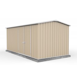 Absco 45232WK 4.48m x 2.26m x 2.00m Gable Workshop Shed Extra Large Sheds Colorbond