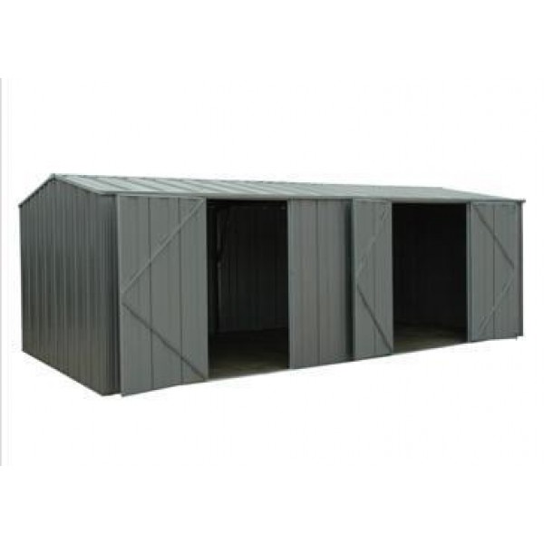 Spanbilt Yardpro 2010 Workshop Colour 5.91m x 2.80m x 2.08m Gable Roof Workshop Shed Extra Large Garden Sheds 